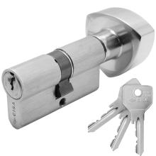 CISA 06356 Κύλινδρος (Αφαλός) με πόμολο Νίκελ | 7 μεγέθη
