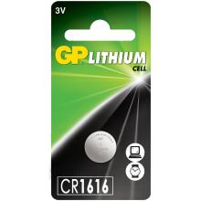 Μπαταρία Λιθίου - Κουμπί CR1616 GP Lithium Cell