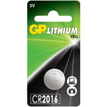 Μπαταρία Λιθίου - Κουμπί CR2016 GP Lithium Cell