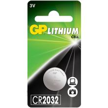 Μπαταρία Λιθίου - Κουμπί CR2032 GP Lithium Cell