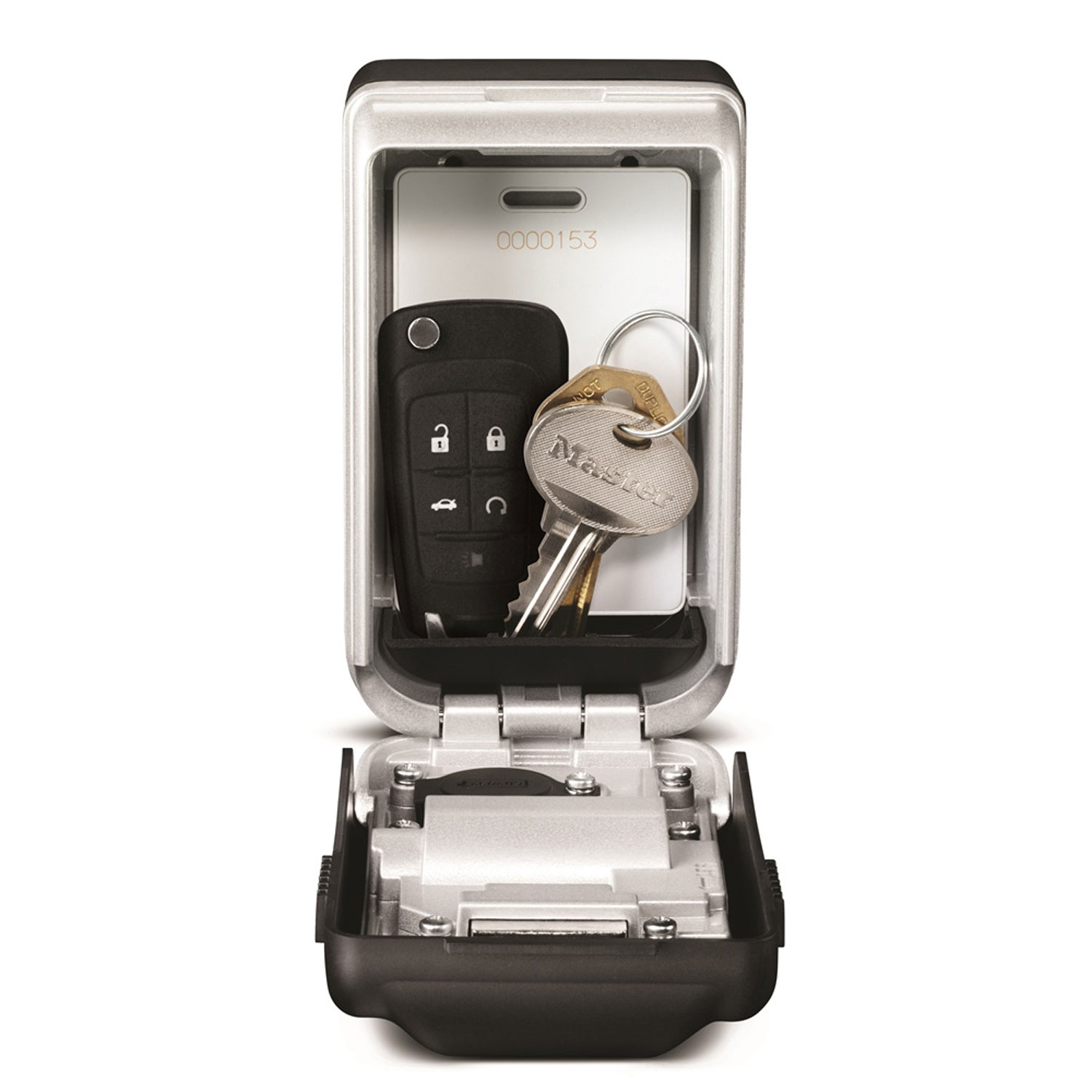 Medium Light Up Dial Key Lock Box Wall Mount Master 5425eurd