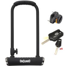 Κλειδαριά ONGUARD Pitbull LS 8002X U πέταλο μοτοποδηλάτου με κλειδί