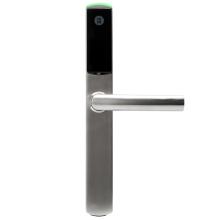 Ηλεκτρονική κλειδαριά, Omnitec Slim, κάρτα RFID, κινητό, μηχανικός κύλινδρος, inox, ασημί