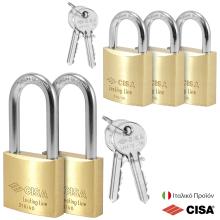 Λουκέτα Στρατού με Ίδιο Κλειδί CISA 21010/11.40 | ΣΕΤ 5 τεμάχια
