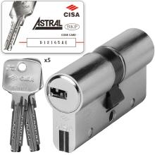 Κύλινδρος (Αφαλός) CISA ASTRAL S 0A3S0 υψηλής ασφάλειας άθραυστος χρυσό & νίκελ