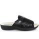 Γυναικεία παντόφλα μαύρο Adams Shoes 1-381-20004-25-1