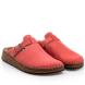 Γυναικεία παντόφλα δέρμα κόκκινο Adams Shoes 1-585-21508-29-1