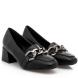 Γυναικεία γόβα μαύρο Adams Shoes 1-848-21514-29-1