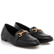 Γυναικείο μοακίνι μαύρο Adams Shoes 1-848-21512-29 2