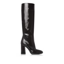 Γυναικεία μπότα μαύρη λουστρίνι Sante 21-520-01