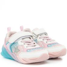 Sneaker για κορίτσι ροζ/σιέλ Exe Kids ΟΑ49R0282730 2