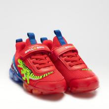 Αθλητικό-sneaker για αγόρι με δεινόσαυρο και  φωτάκια Bull Boys DNAL2130 2