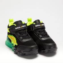 Αθλητικό-sneaker Μποτάκι για αγόρι με δεινόσαυρο στεγόσαυρο  και  φωτάκια Bull Boys DNAL2202 2