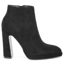 Μποτάκι για γυναίκα μαύρο suede Envie Shoes V45-16158-34