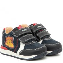 Sneaker για αγόρι μπλέ Lion King Geox Β260RC 08522 C4075 2