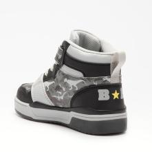 Μποτάκι Sneaker για αγόρι φωτάκια Bull Boys μαύρο DΝΑL2210 2