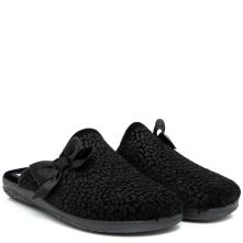 Γυναικεία χειμερινή παντόφλα μαύρη Adams Shoes 1-624-22630-29 2