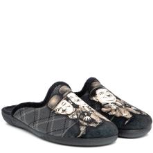 Ανδρική χειμερινή παντόφλα Χοντρός & Λιγνός Adams Shoes  1-624-22517-19 2