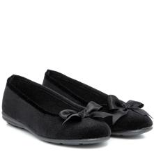 Γυναικεία παντόφλα μπαλαρίνα μαύρη Adams Shoes 1-624-22734-29 2