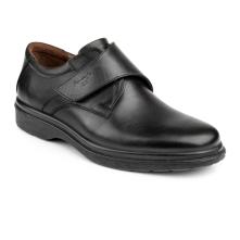 Boxer 19172 10-011 Δερμάτινα Ανδρικά Casual Παπούτσια με σκράτς μαύρα 2