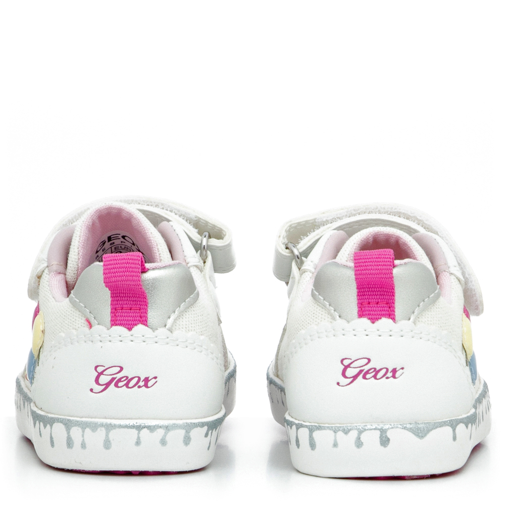 Sneaker για κορίτσι λευκό Geox  Β35D5Β 00954 C1000
