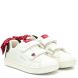 Sneaker για κορίτσι λευκό Minnie κόκκινο φιογκάκι Geox  J35ΕUΕ 000ΒC C1001-1