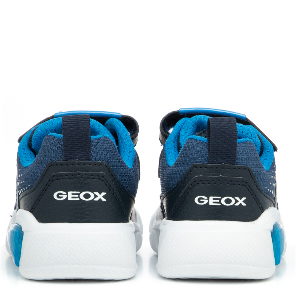 Sneaker για αγόρι μπλε φωτάκια Geox  J35GVΑ 011FΕ C0693