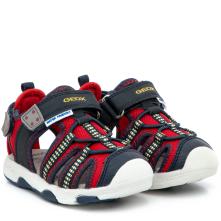 Παπουτσοπέδιλο για αγόρι δέρμα μπλέ Geox  Β920FΒ 05014 C7217 2