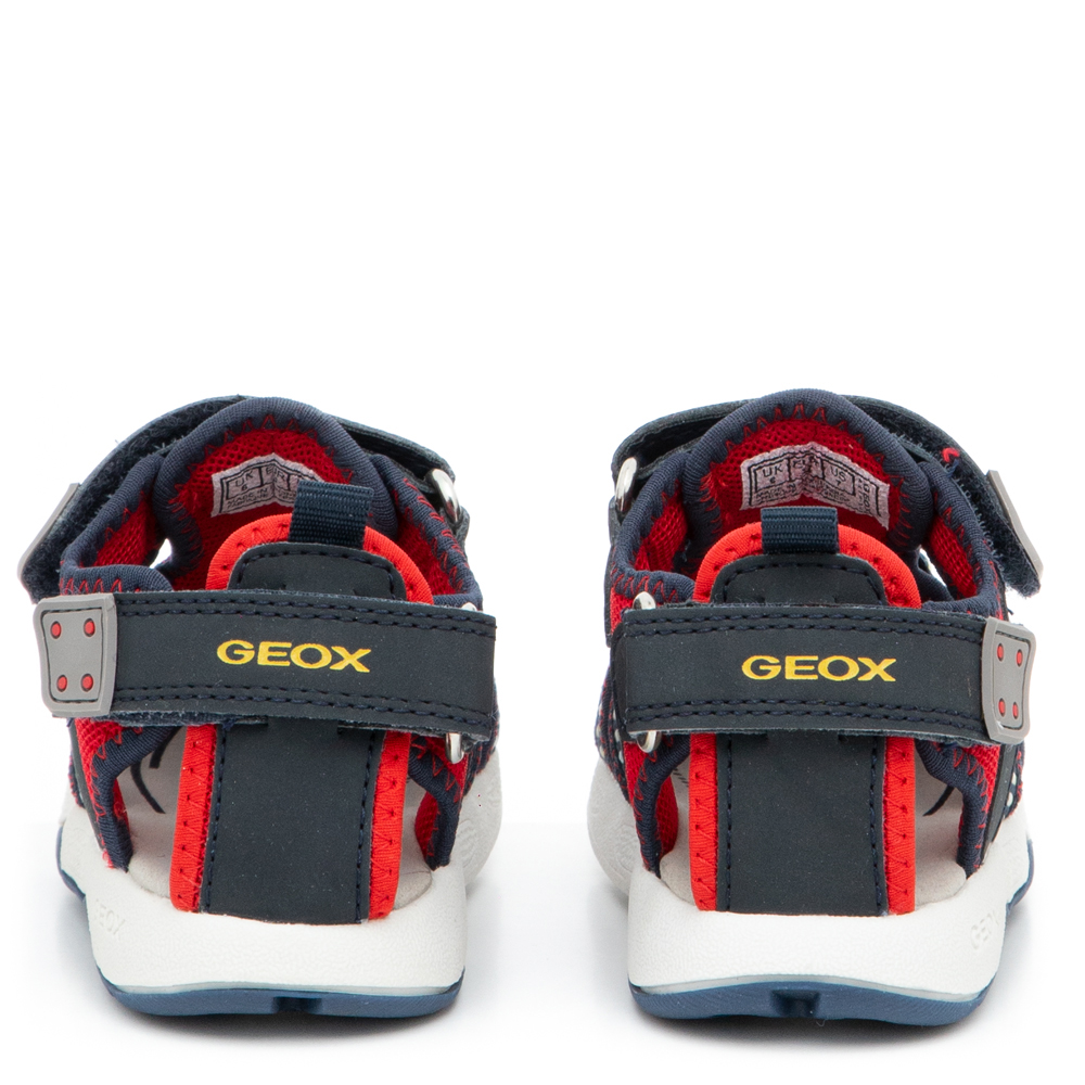 Παπουτσοπέδιλο για αγόρι δέρμα μπλέ Geox  Β920FΒ 05014 C7217