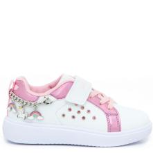 Sneaker για κορίτσι λευκό/ροζ Lelli Kelly  LΚΑΑ3410 ΑΑ70  BIANCO/ROSA