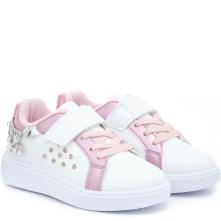 Sneaker για κορίτσι λευκό/ροζ Lelli Kelly  LΚΑΑ3410 ΑΑ70  BIANCO/ROSA 2
