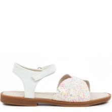 Πέδιλο για κορίτσι λευκό glitter IQKIDS 108.ΚLΕLΙΑ-170