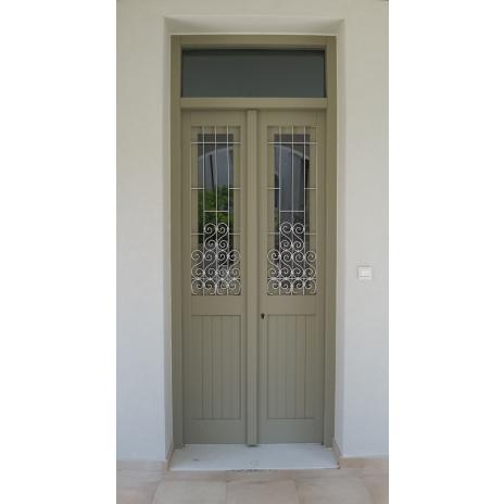 Παραδοσιακή πόρτα εισόδου Κ303_2_fs