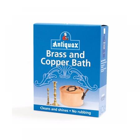 Καθαριστικό μπρούτζινων και χάλκινων αντικειμένων, Antiquax Brass & Copper Bath,  3x50gr