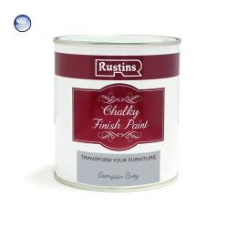 Χρώμα Κιμωλίας, Rustins Chalky finish paint, Georgian Grey, ματ, 250ml