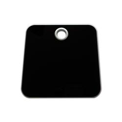 Ψηφιακή Ζυγαριά B-tray, γυαλί, μαύρη - 2,2 x 32,0 x 32,0 cm