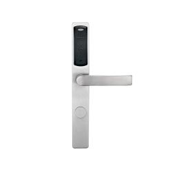 Κλειδαριά Ξενοδοχείου (αριστερό χερούλι), Orbita Technology NS-64, ασημί, ανοξείδωτο ατσάλι