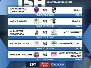 Στην Σύρο το Σάββατο (18/2, 6μμ) το βόλει του ΟΦΗ