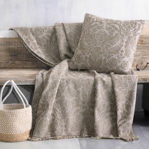 Ριχτάρι Τετραθέσιο 180x330cm Rythmos Vilano Καφέ Chenille