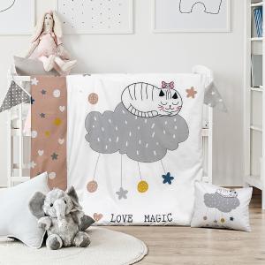 Σεντόνια Βρεφικά Σετ  120x160cm Beauty Home Art 5189 Βαμβακερά