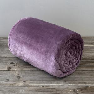 Κουβέρτα Μονή Fleece 150x220cm Kocoon Meleg Dark Pink Πολυέστερας