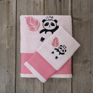 Πετσέτες Παιδικές Σετ 2 Τεμάχια Kocoon Panda Ballet Βαμβακερές