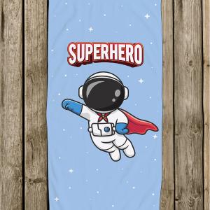 Πετσέτα Θαλάσσης Παιδική 70x120cm Kocoon Superhero Microfiber