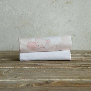 Σεντόνια Βρεφικά Σετ Λίκνου 70x110cm Nima Baby Dream Βαμβακερά