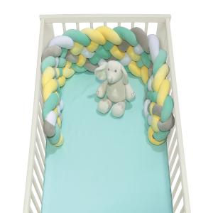 Πάντα Κούνιας Πλεξούδα 25x150cm Das Home Baby Relax 6586