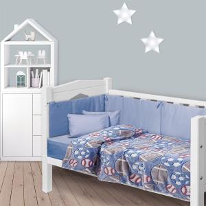 Κουβέρτα Κούνιας Βρεφική Fleece 110x150cm Das Kids 4773 Πολυέστερας