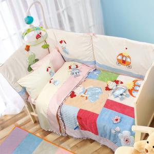 Πάντα Κούνιας 45x195cm Das Home Baby Dream Embroidery 6511