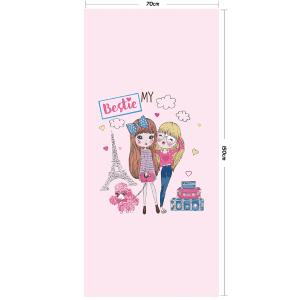 Πετσέτα Θαλάσσης Παιδική 75x150cm Melinen Friends Polyester
