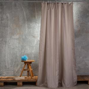 Κουρτίνα Μπάνιου 180x200cm Melinen Jacquard Γκρι Polyester