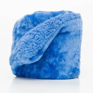 Κουβερτοπάπλωμα Μονό Fleece-Sherpa 160x220cm Borea Cozy Μπλε Πολυέστερας